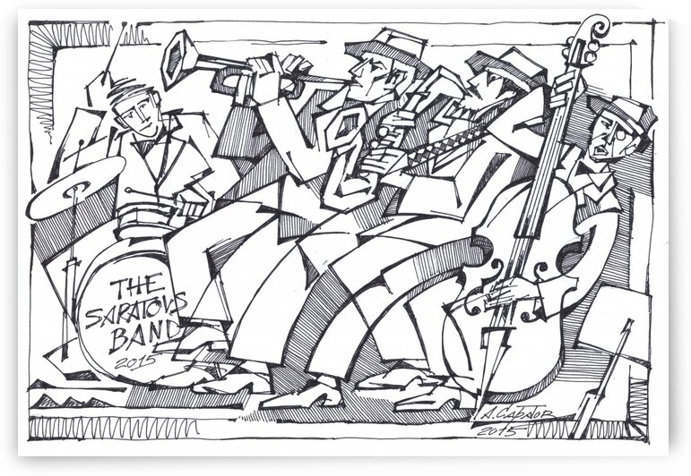 Jazz Band by Andrey Saratov