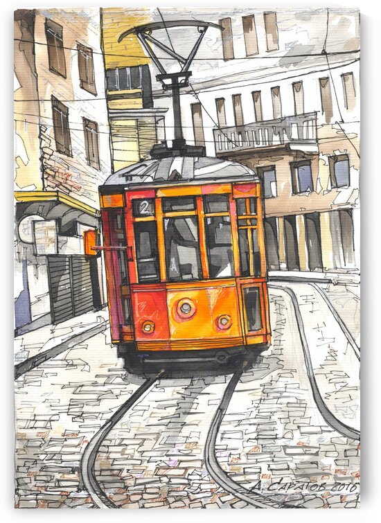 tram by Andrey Saratov