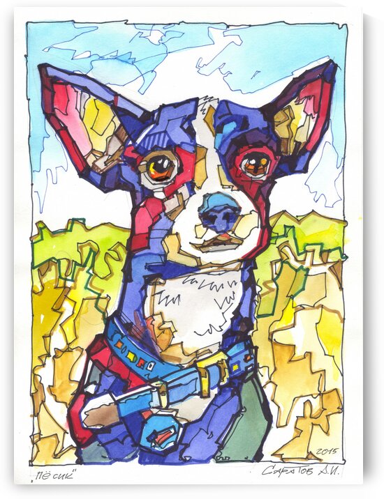 bluedog by Andrey Saratov