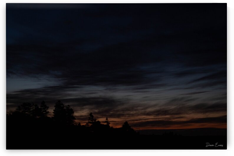 Sunset at Topsail Beach by Dawn Evans