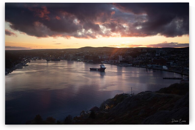 St. Johns Harbour by Dawn Evans