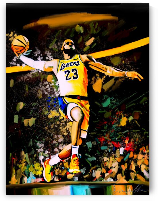 LeBron James Destined For Greatness by Enrico Moses