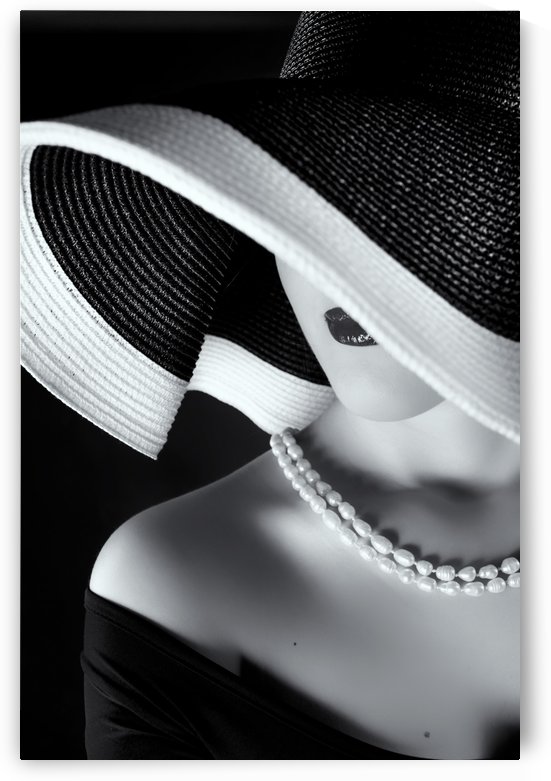 La femme au chapeau by 1x