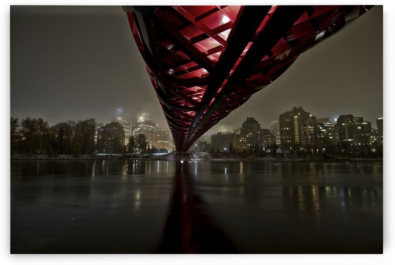 Calgary Peace Bridge by Helder Martins  by 1x