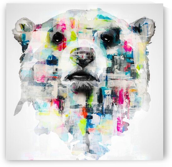 L ours by FANNY artiste peintre