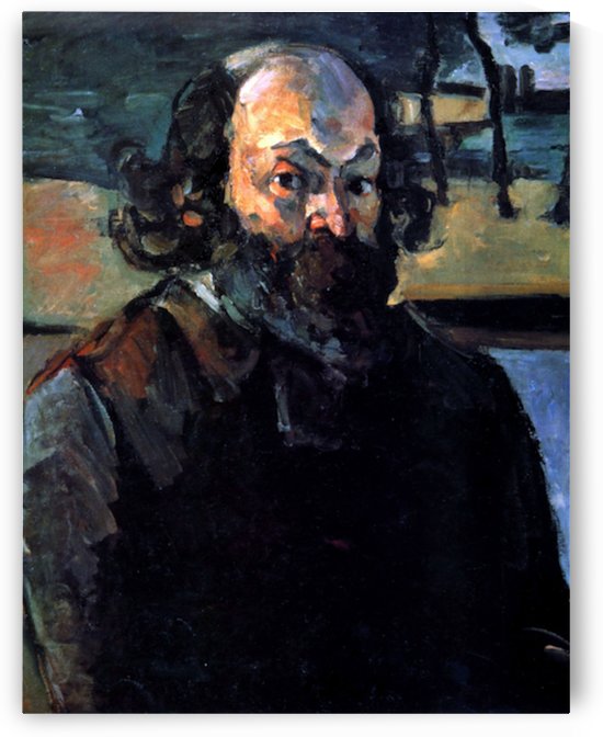 Self Portrait of Cezanne by Cezanne