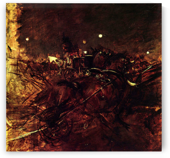 Night in Monmartre by Giovanni Boldini