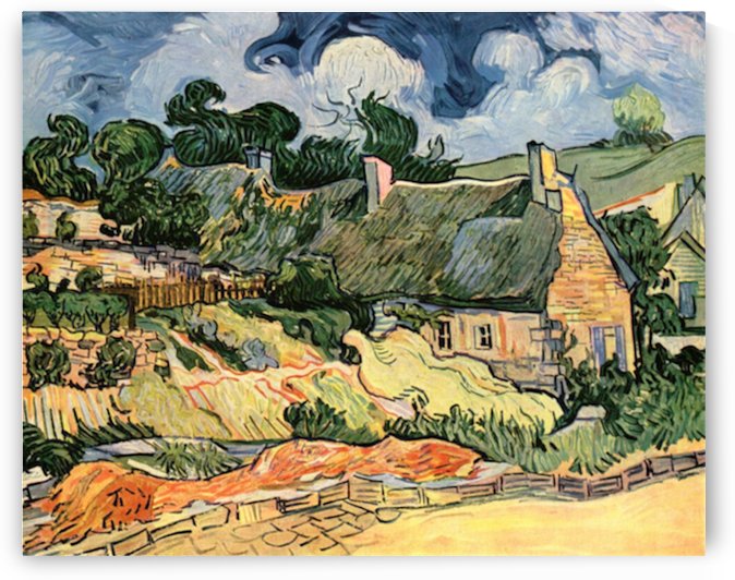 Shelters in Cordeville by Van Gogh