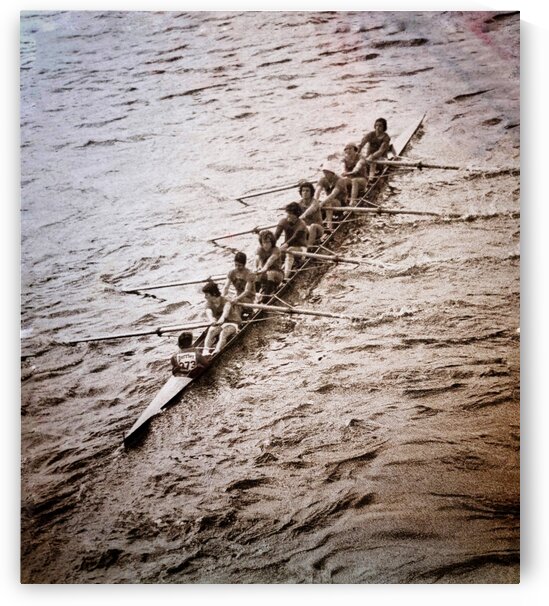 Paris Rowing 1975   3 by Alain Harrus