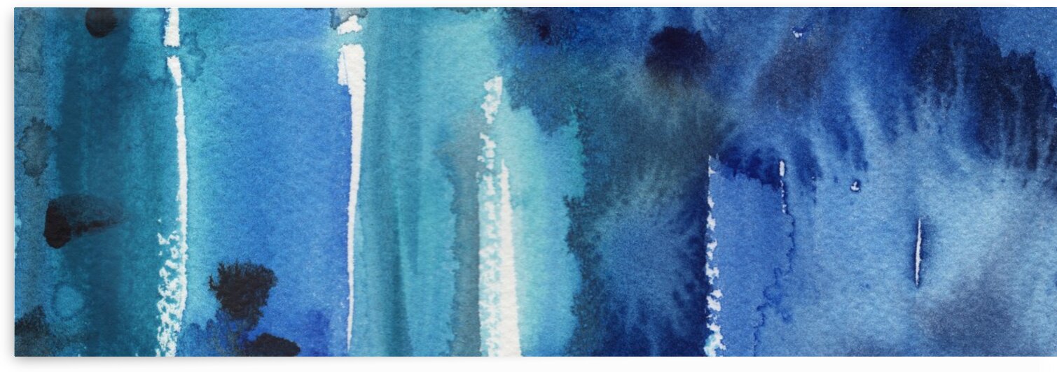 Sea Ocean Waves Coastal Beach House Nautical Decor XII by Irina Sztukowski