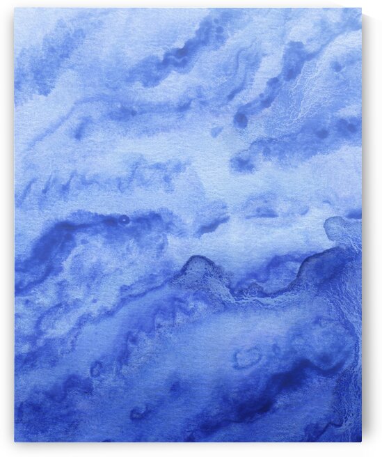Sea Ocean Waves Coastal Beach House Nautical Decor XV by Irina Sztukowski