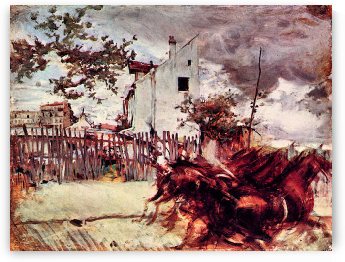 Outskirts of Paris by Giovanni Boldini