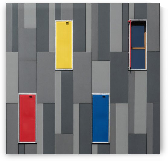 Three Colors and a Window by Jef Van den by 1x