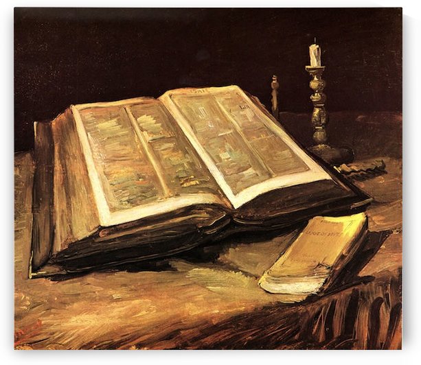 Still Life with Bible by Van Gogh