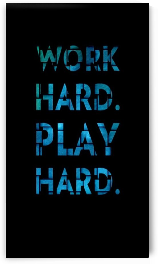 Motivational office canvas by Alex Pell