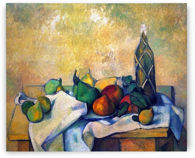 Still life Rum by Cezanne