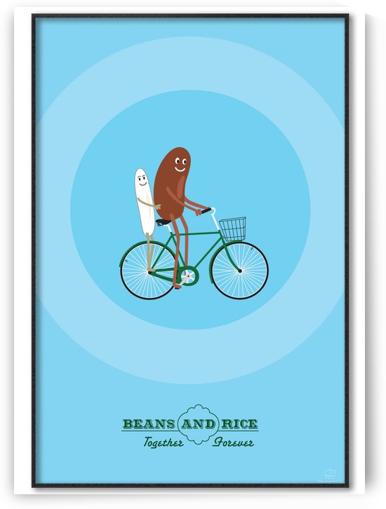 Beans and Rice by VINTAGE POSTER