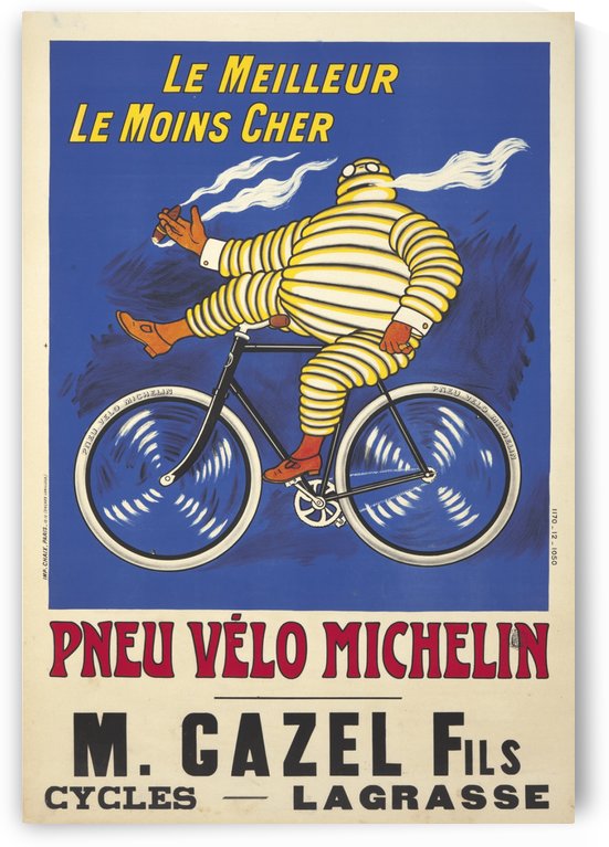 Cycles La Grasse by VINTAGE POSTER