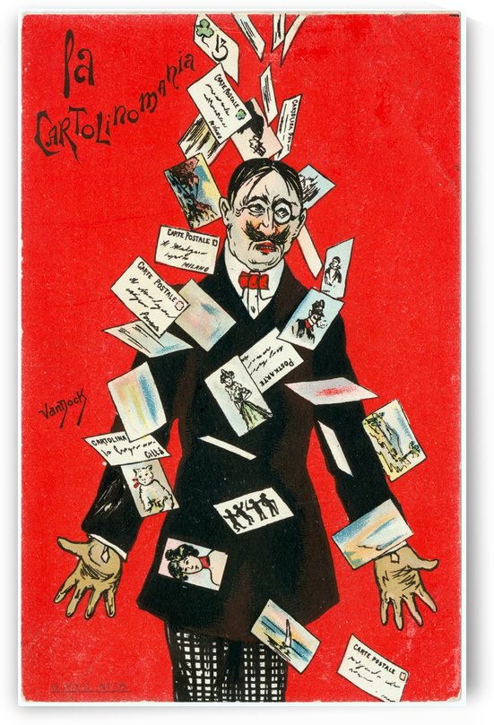 La Cartolinomania by VINTAGE POSTER