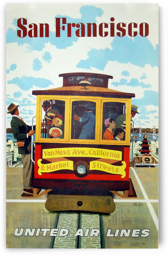 San Francisco Poster by VINTAGE POSTER