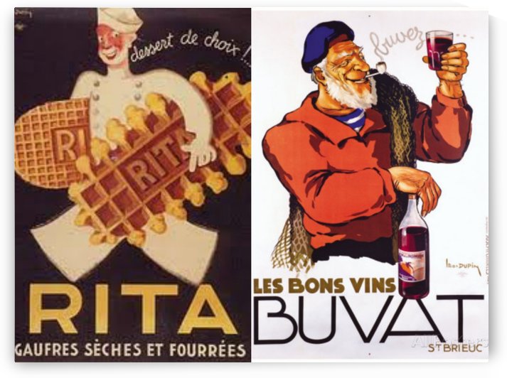 Rita Buvat by VINTAGE POSTER