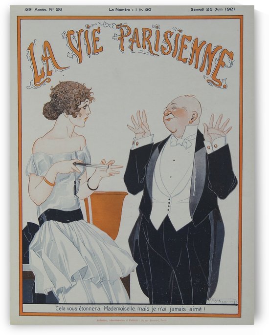 La vie parisienne by VINTAGE POSTER