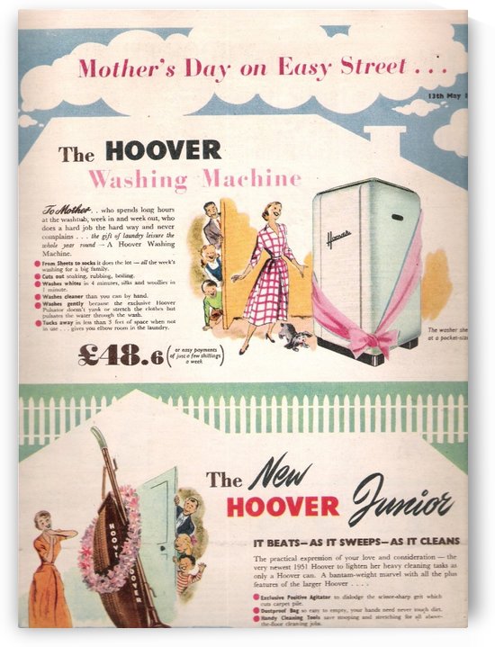 Mother's day by VINTAGE POSTER