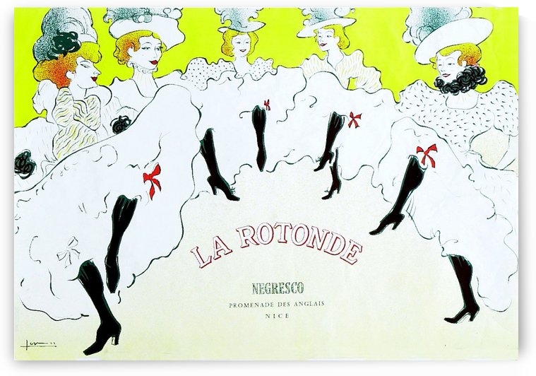 La Rotonde by VINTAGE POSTER