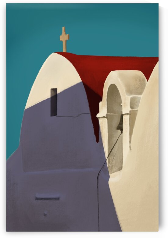 Old Church - Santorini - Greece by Cosmic Soup