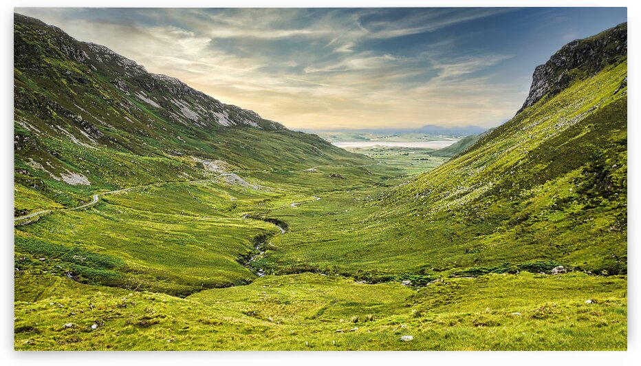 Granny Pass - Country Donegal  by Lexa Harpell