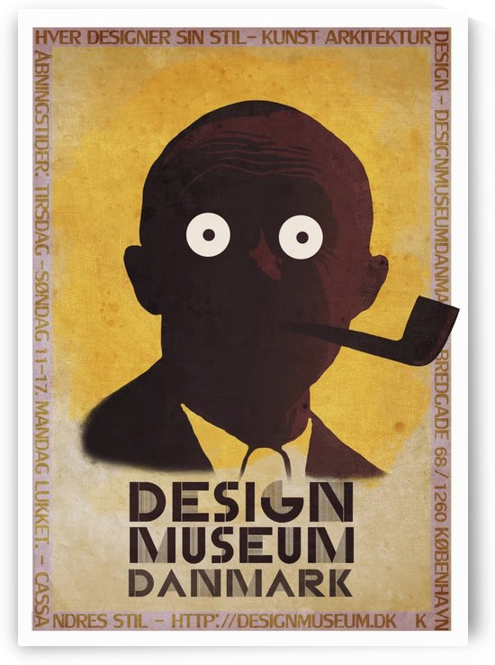 Design Museum Danemark by VINTAGE POSTER