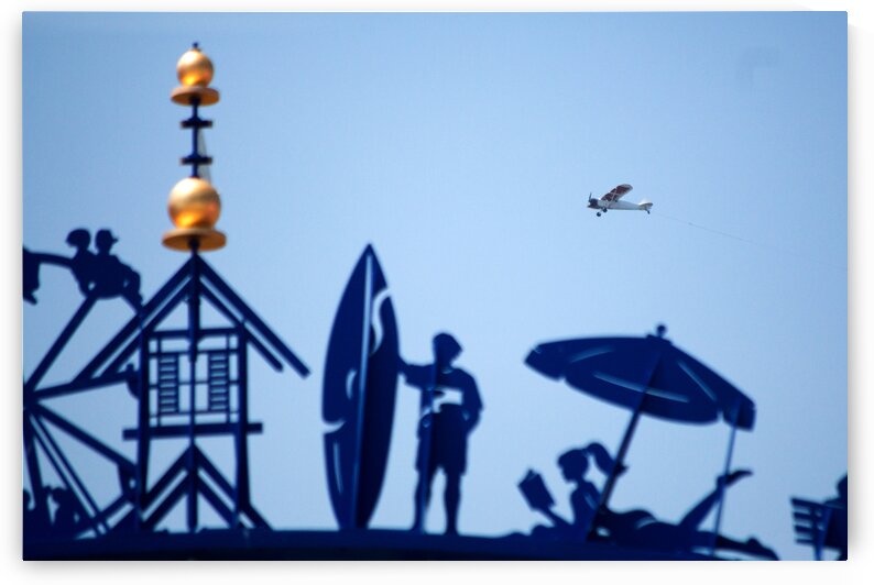 Ocean City Boardwalk Arch Up Close Abstract by Bill Swartwout Photography