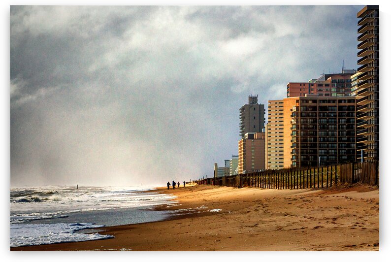Condo Row After the Storm by Bill Swartwout Photography