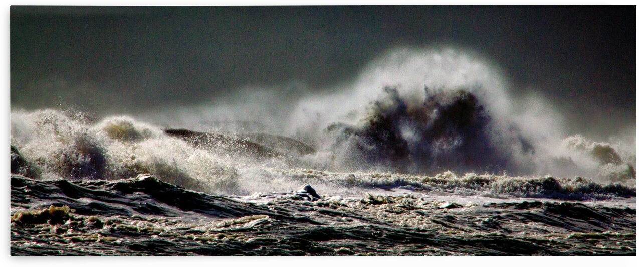 Monster of the Seas Ocean Wave Panorama by Bill Swartwout Photography