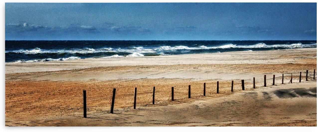 Assateague Beach Austere Panorama by Bill Swartwout Photography