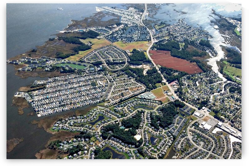 West Fenwick Island Aerial Imagery by Bill Swartwout Photography