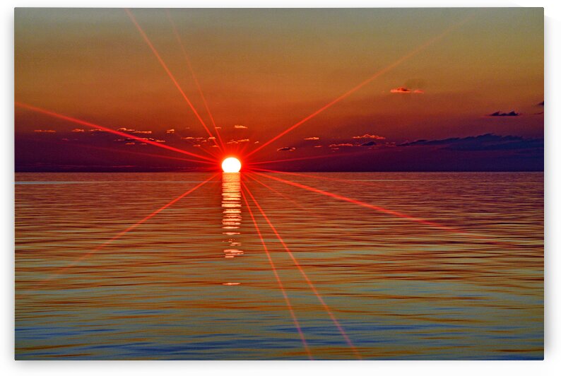 Rusty Sunrise with a Sparkle by Bill Swartwout Photography