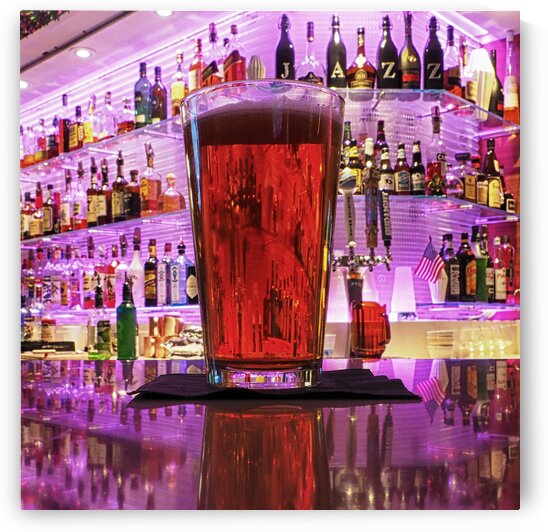 New Orleans Purple Amber Beer by Bill Swartwout Photography