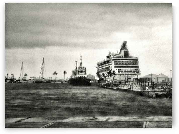 Bermuda Squall at Kings Wharf by Bill Swartwout Photography