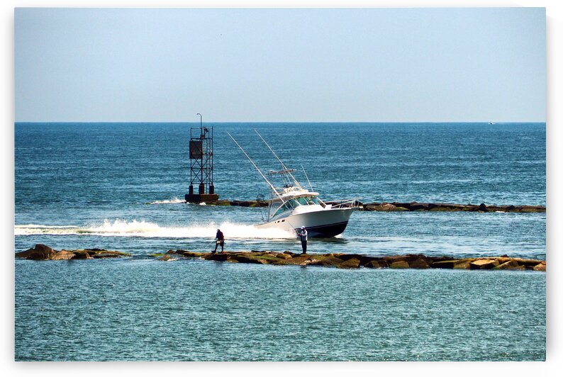 Indian River Busy Inlet by Bill Swartwout Photography