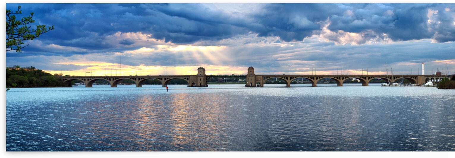 South Hanover Street Bridge Panorama by Bill Swartwout Photography