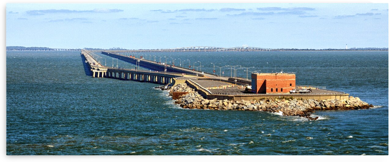 Chesapeake Bay Bridge Tunnel ESVA 0164 by Bill Swartwout Photography