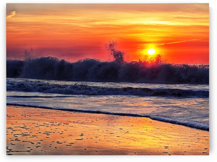 sunrise at 142nd street ocean city 7140159 by Bill Swartwout Photography