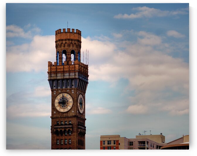 Bromo Seltzer Tower in Baltimore by Bill Swartwout Photography