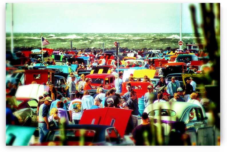 Car Show on the Ocean at Ocean City by Bill Swartwout Photography