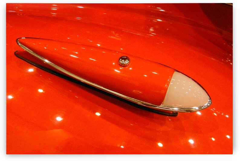 Car Red Bullet Marker Lamp by Bill Swartwout Photography