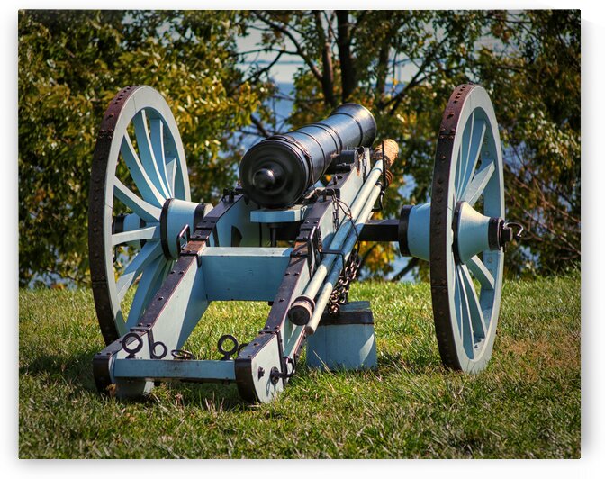Fort McHenry 6lb Field Gun by Bill Swartwout Photography
