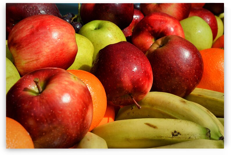Apple a Day Healthy Fruit 1836 by Bill Swartwout Photography
