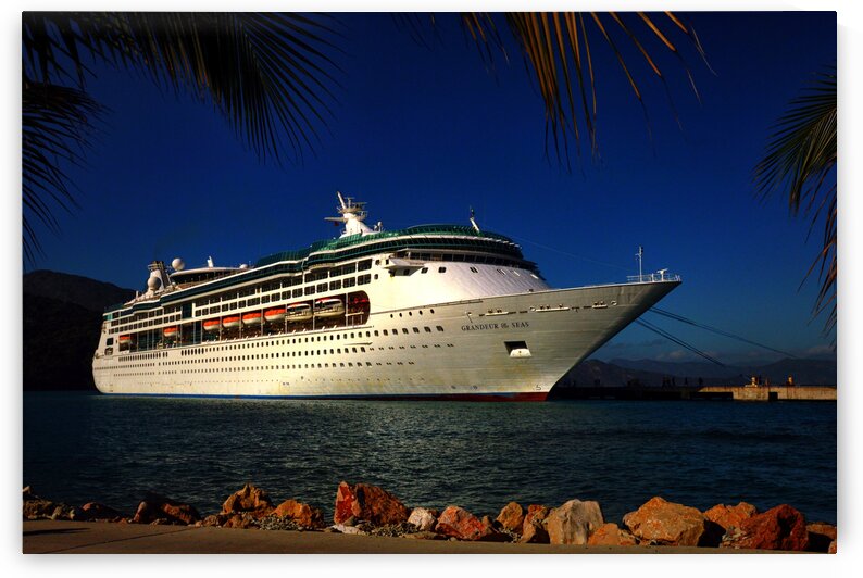 Grandeur of the Seas at Labadee Haiti by Bill Swartwout Photography