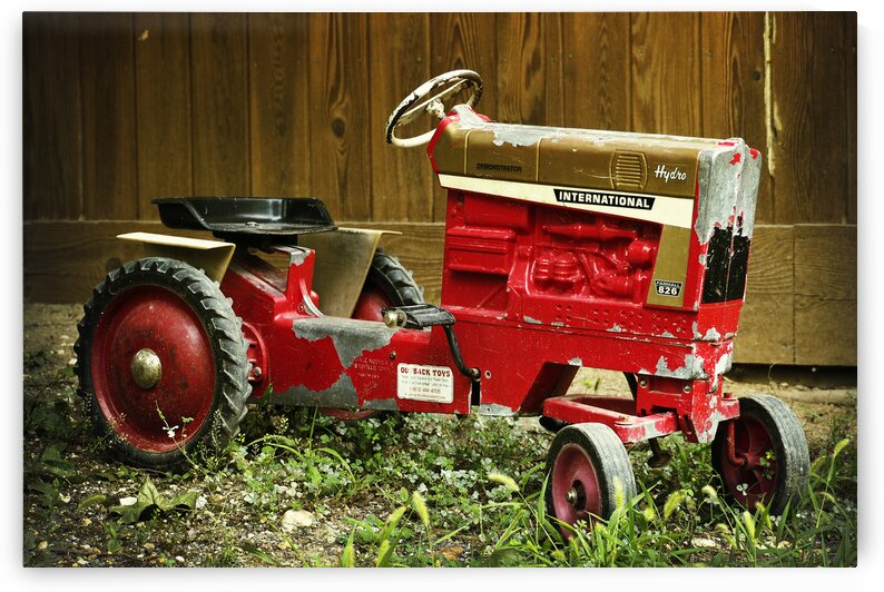 Antique Toy Pedal Tractor by Bill Swartwout Photography